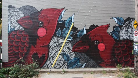 Zema mural in Mile End
